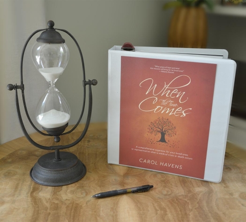 When The Time Comes Organizer